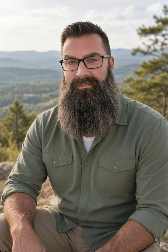 Portrait of Carolina Web Pro founder and Burlington NC web designer Shea Forbis.